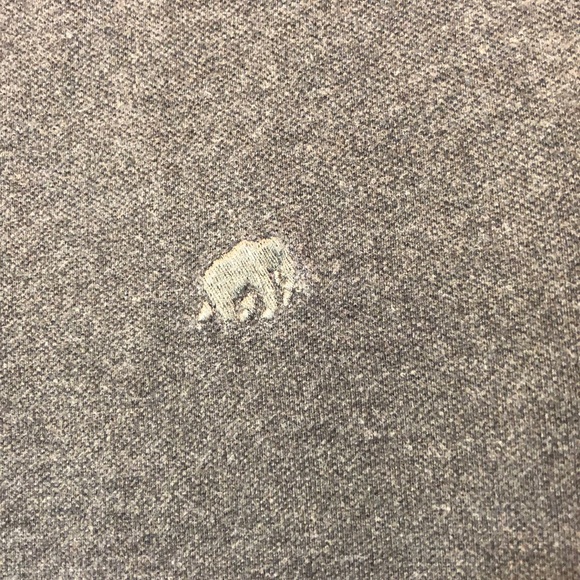 Banana Republic Gray Polo Shirt & Gray Elephant - Picture 3 of 7
